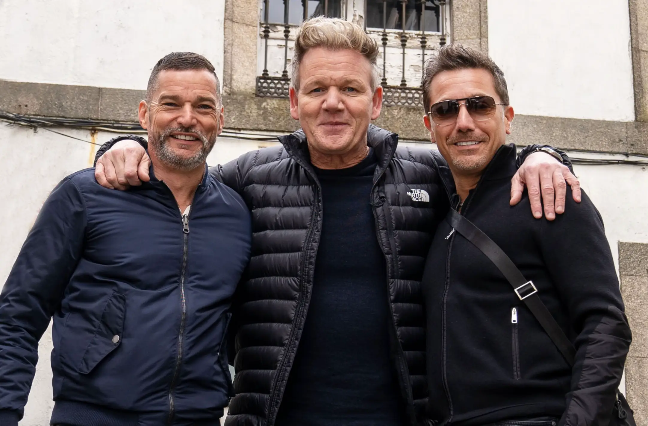 Gordon Ramsay and Fred Sirieix worked with Gino D'Acampo in the past (ITV)