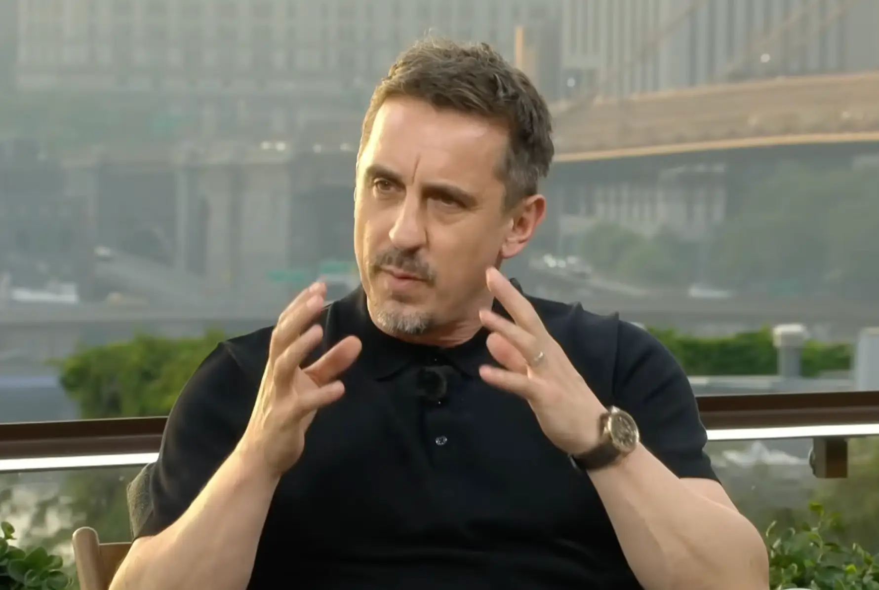 Gary Neville claims Argentina's 'nastiness' is a key reason (ITV)