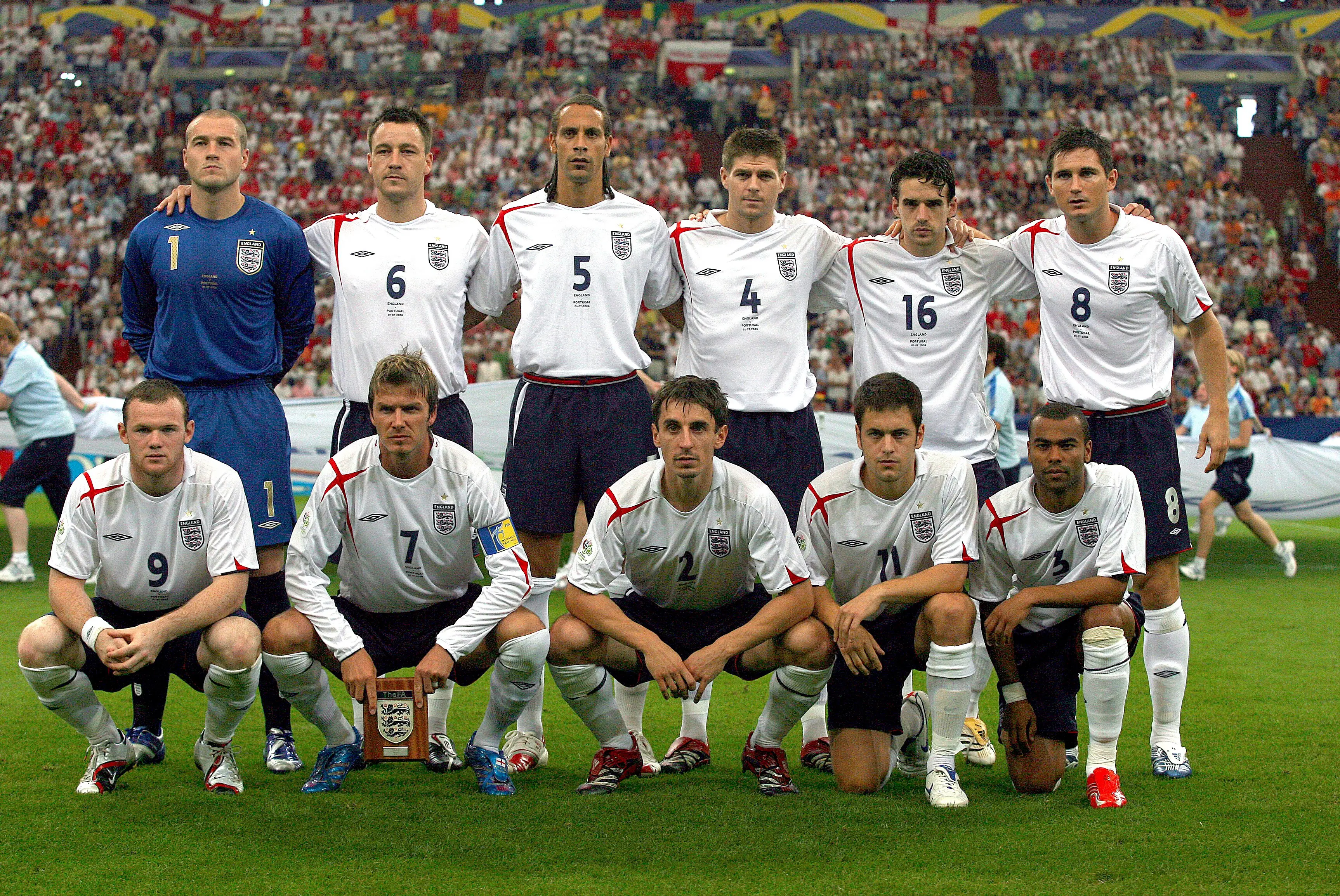 Well, at least the 2006 World Cup gave us their WAGs. (Richard Sellers/Sportsphoto/Allstar via Getty Images)