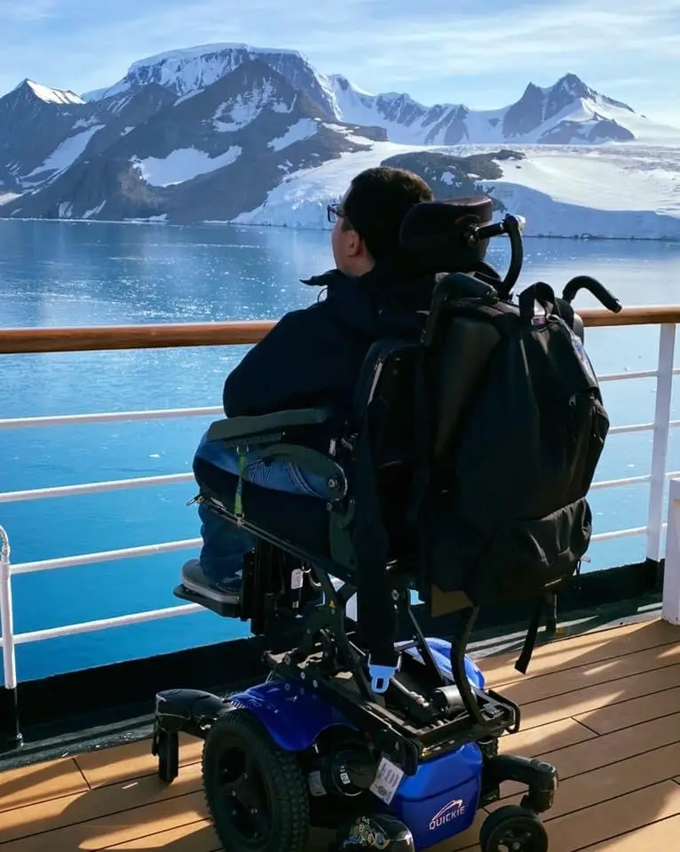 Cory has been as far as Antarctica (Supplied)