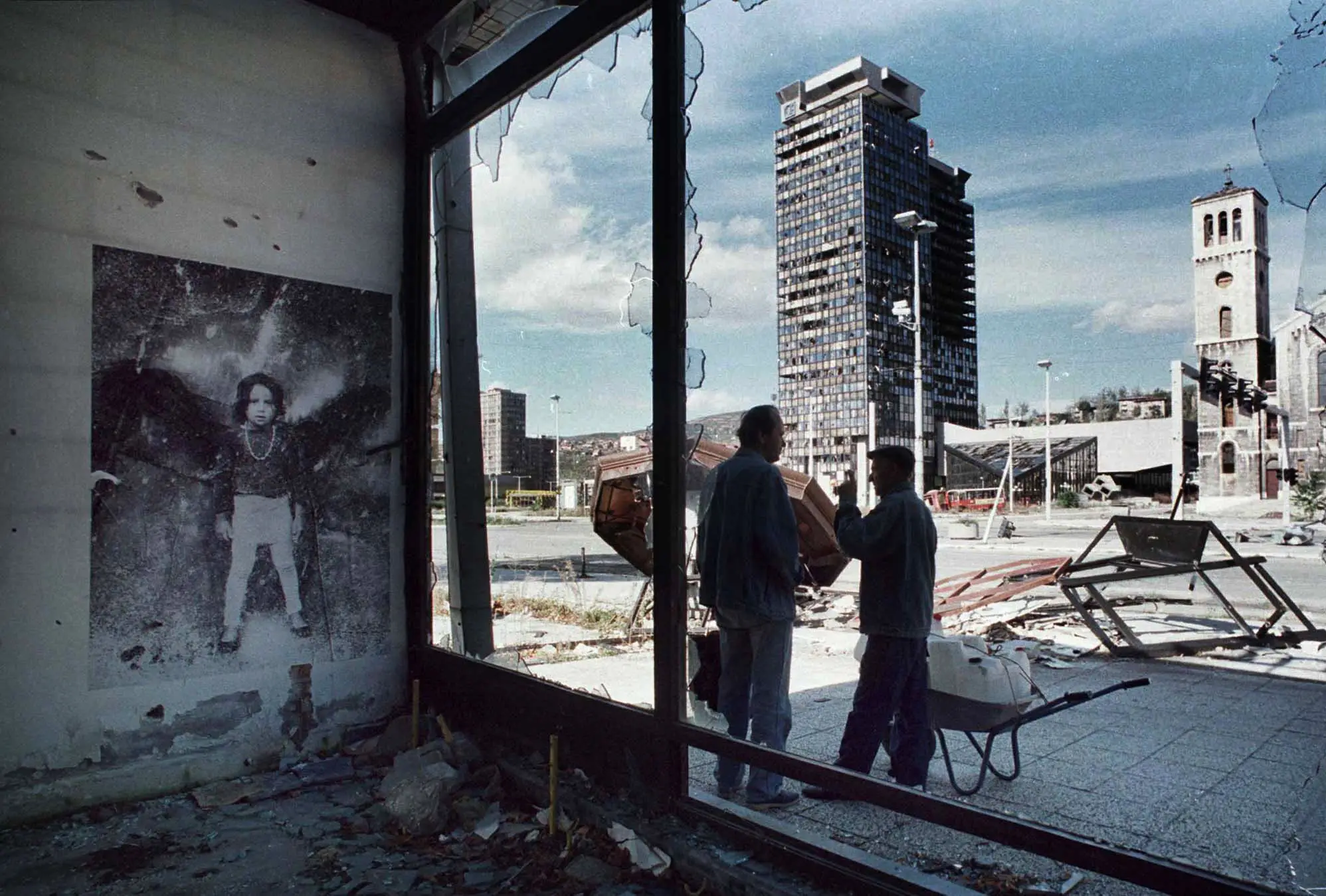 Around 10,000 people were killed in Sarajevo during the Bosnian War (Rikard Larma/Getty Images)