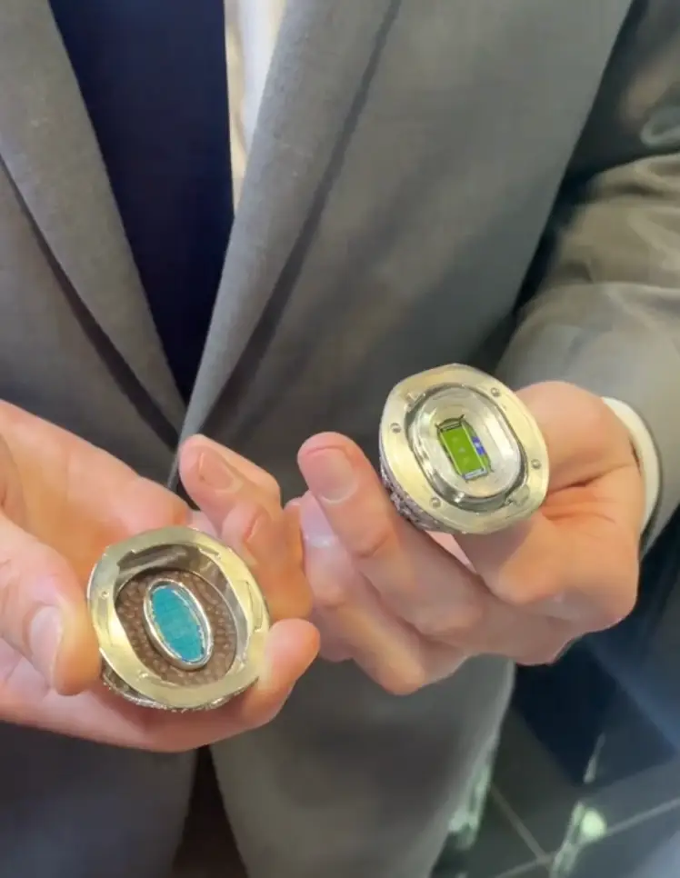 The detail that goes into the rings is impressive (TikTok/barstoolsports)