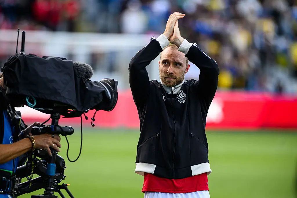 It's unclear at this stage if Eriksen still has a future in the professional game (Vitalii Kliuiev/Getty Images)
