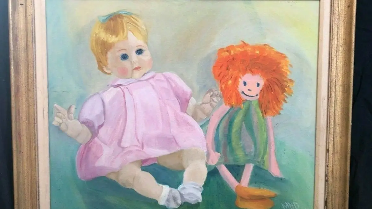 The 'cursed' painting.