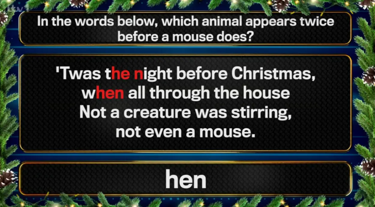 Not everyone is convinced by this. (ITV)