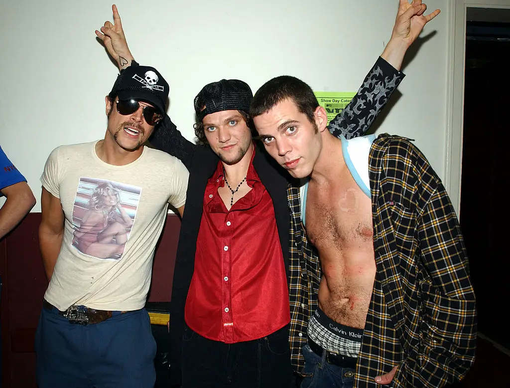Johnny Knoxville, Bam Margera, and Steve-O of Jackass (Frank Micelotta/ImageDirect)