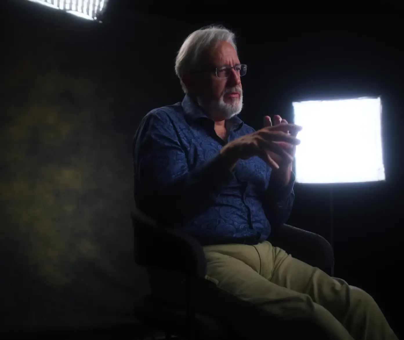 Joseph Scott Morgan said he'd been shot at during some of his investigations (YouTube/@LADbible Stories)