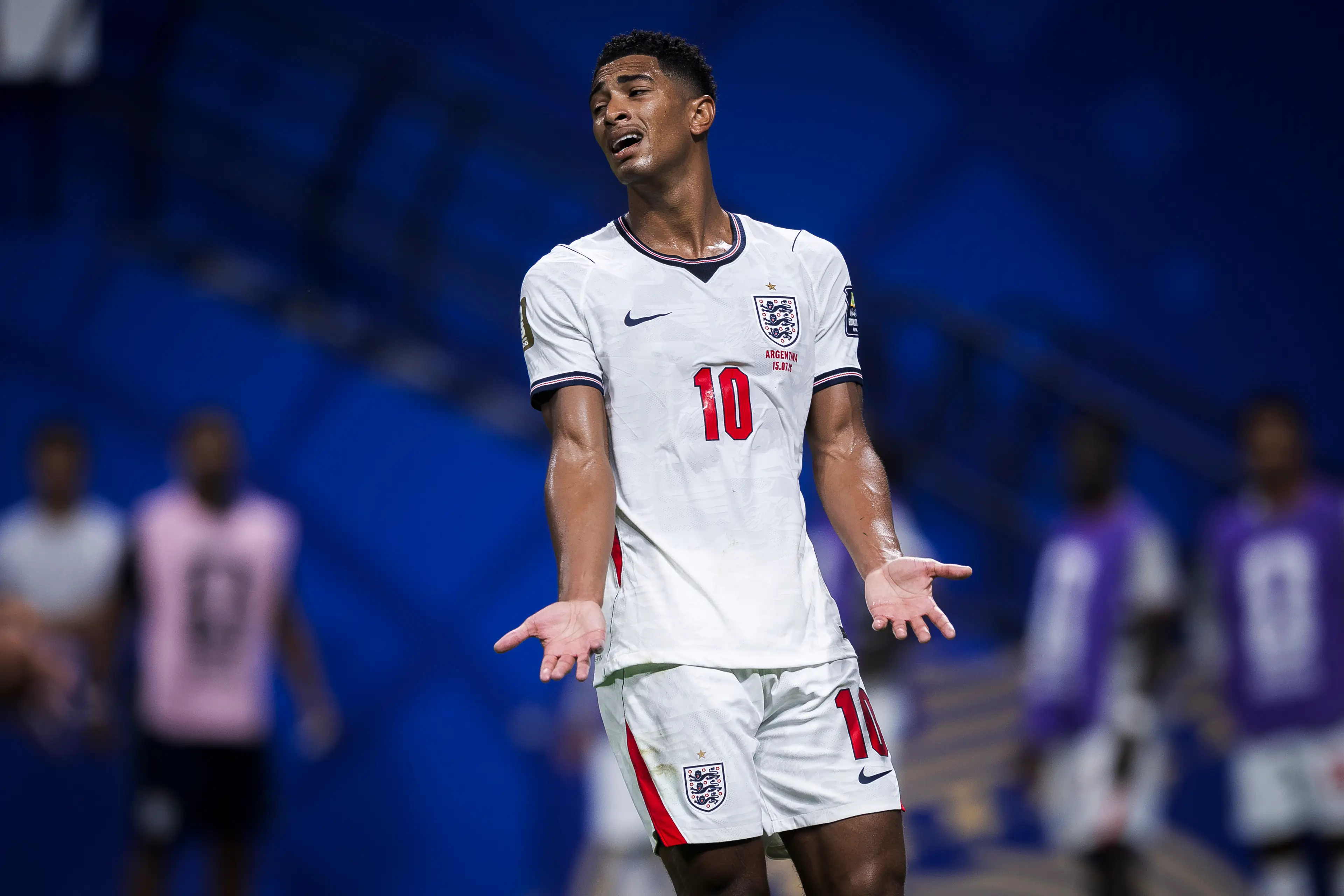 Jude Bellingham scored six goals for England this World Cup (Nicolò Campo/LightRocket via Getty Images)