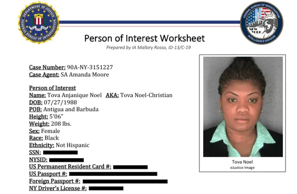 Noel's case was mentioned in the latest drop of the Epstein files (DOJ)