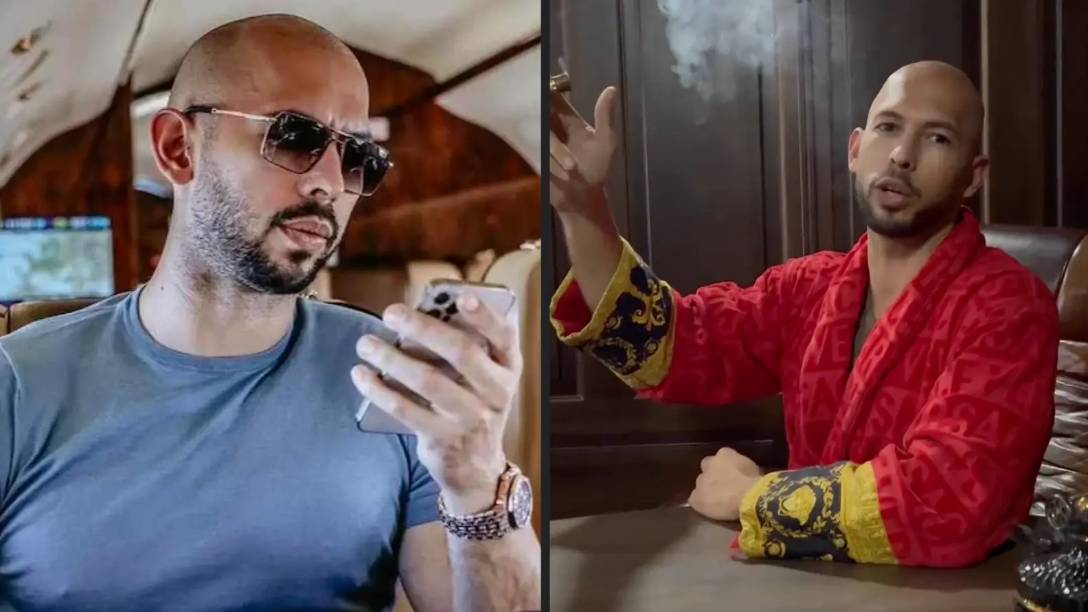 Andrew Tate has been arrested in Romania after authorities raided his home