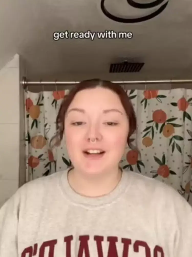 Jenna was 'mind blown' by the DNA match (@__jennarose__/TikTok)