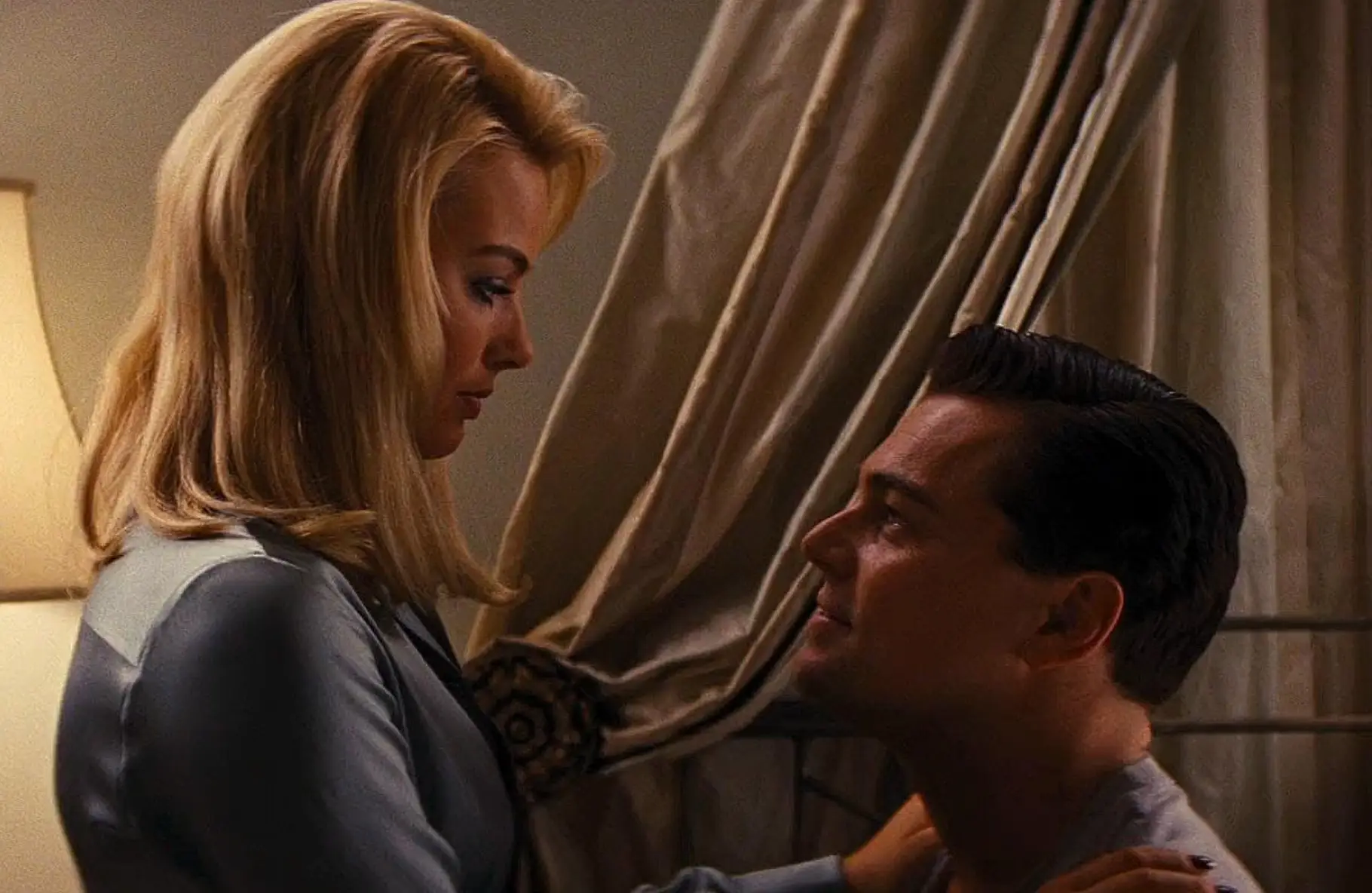 Margot Robbie and DiCaprio came up with the idea for the sex scene before their post-divorce fight with Scorsese (Paramount Pictures)
