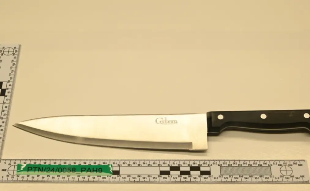 Police found weapons, including blades. (Merseyside Police)