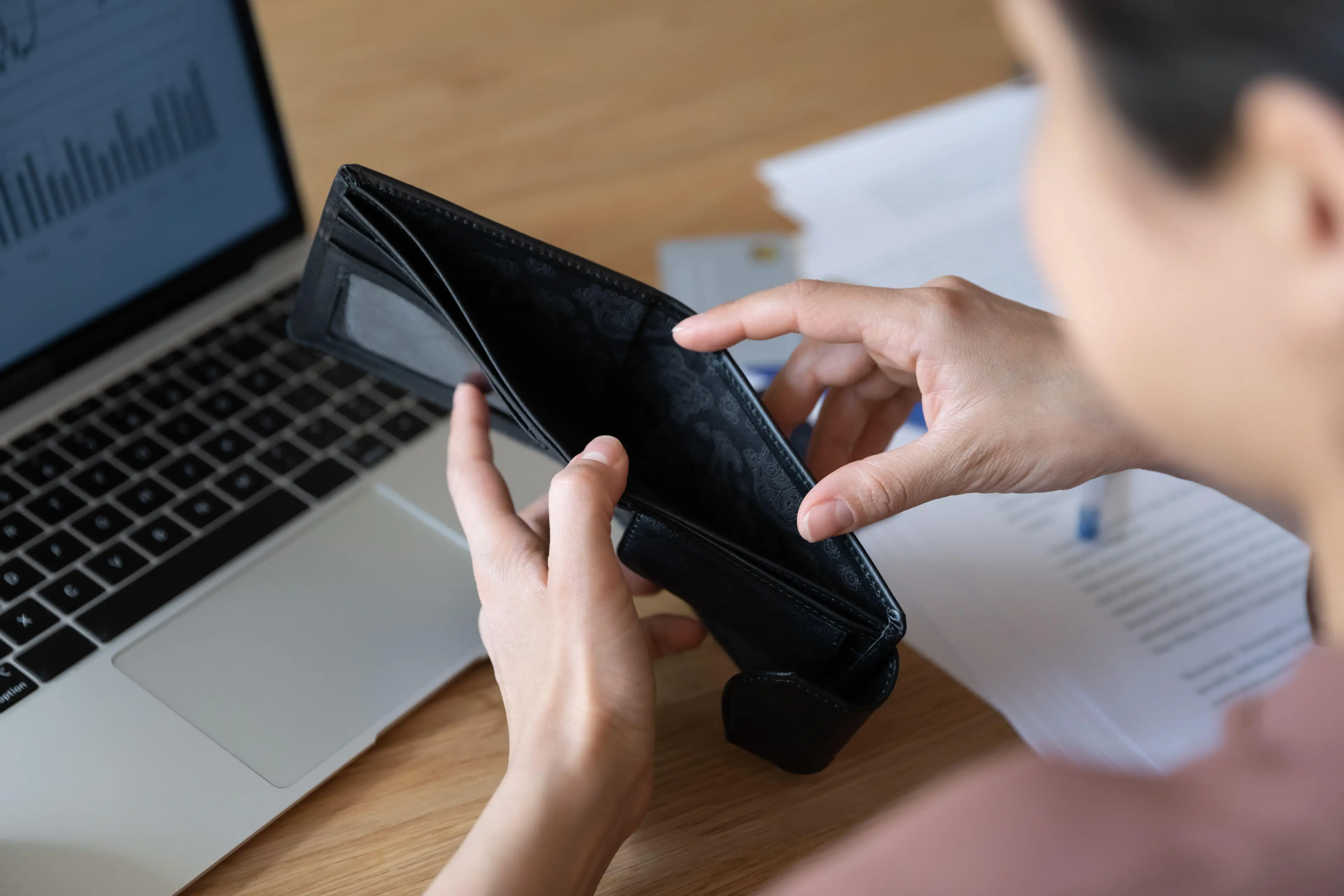 Her family ended up skint after her spending spree.