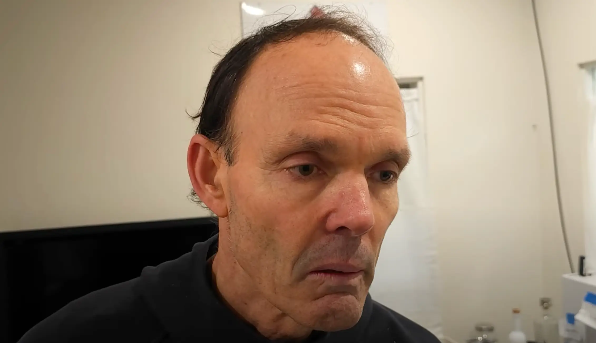 Matt emotionally spoke about his late wife's love for her craft (YouTube/Jordan Fabrics)