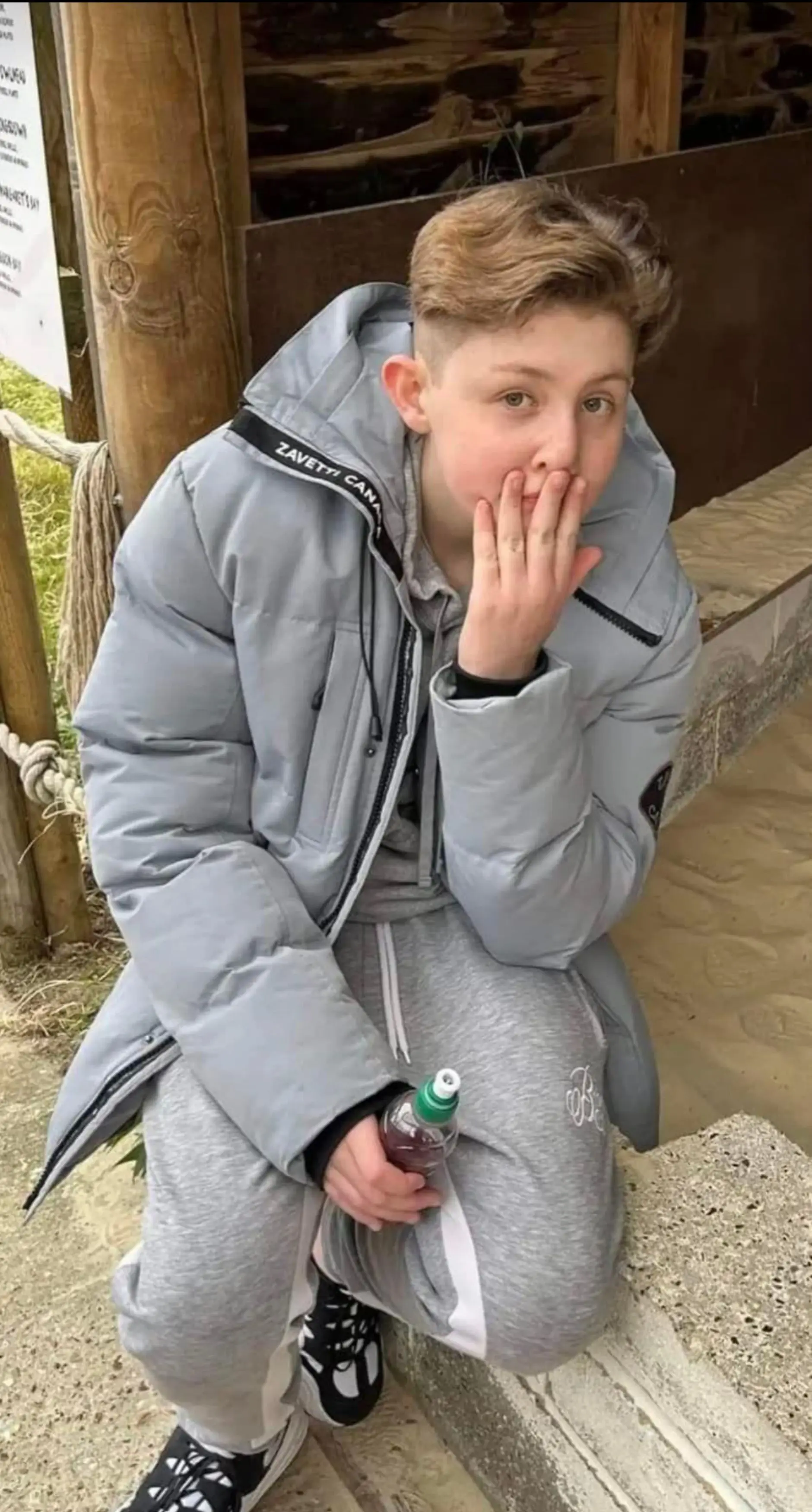 13-year-old Nicky Lowther died surrounded by a dozen aerosol cans (Kennedy News and Media)