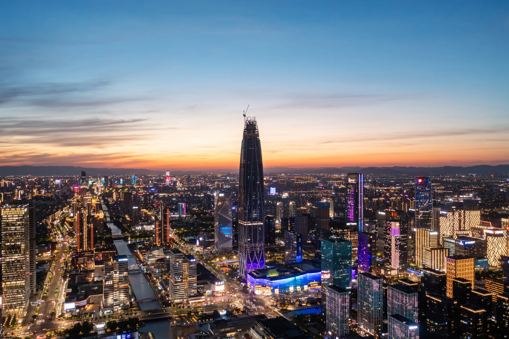 Very different to modern day Zhejiang, here shown in the Yinzhou District of Ningbo City (Getty Stock Images)