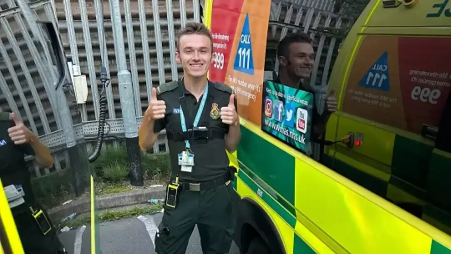 Daniel Duffield was a paramedic for West Midlands Ambulance Service, and appeared in series 11 Channel 4’s 999: On the Frontline. (Instagram/@3llmae)