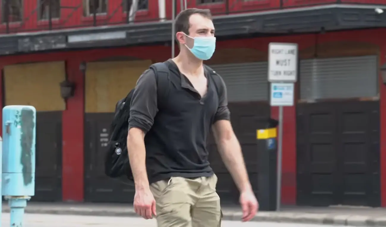 Initially, Mike even struggled to get water (YouTube/Mike Black)