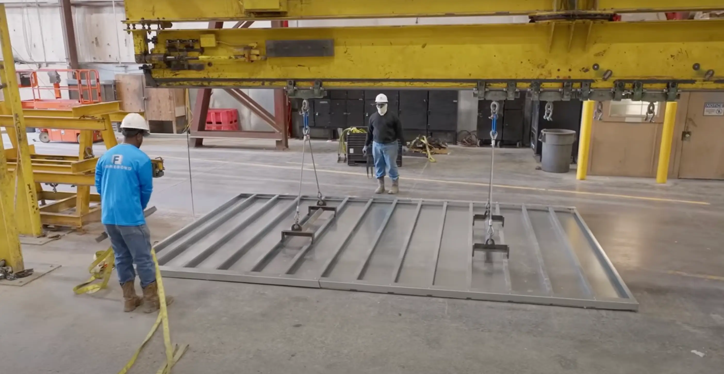 The company is a steel structure manufacturer for telecommunications and data centers (Fibrebond)