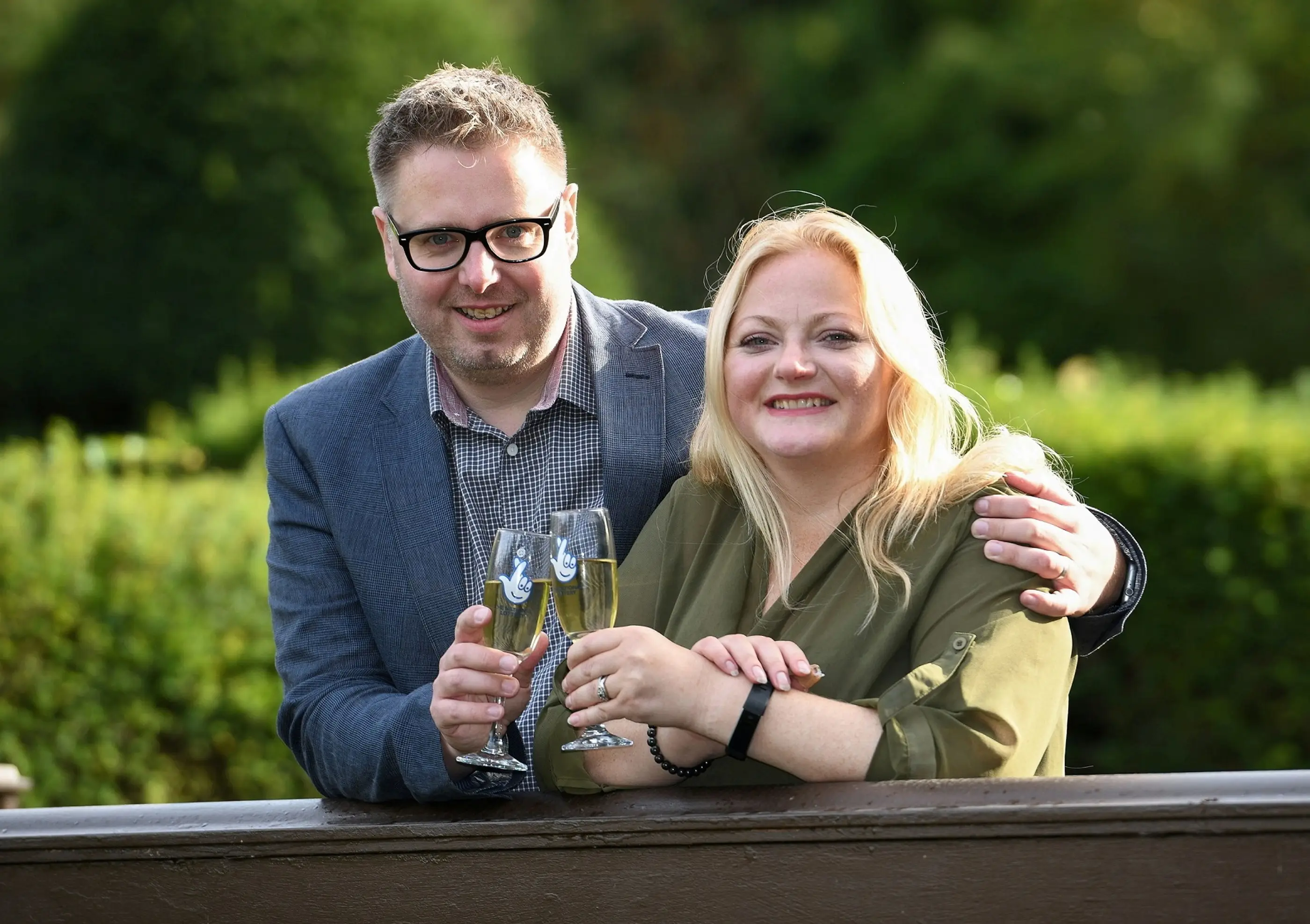 The couple waited weeks before finding out about their prize.