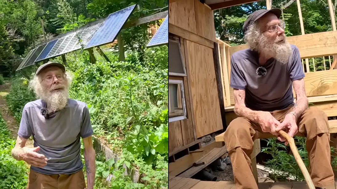 Man who lived deep in the woods for more than 50 years revealed the thing that made living off grid worth it
