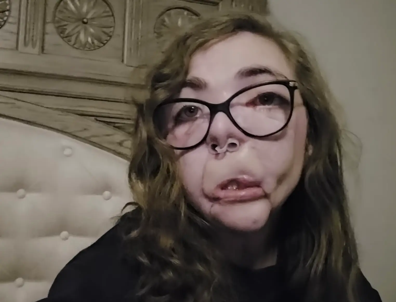 Jacqueline shared an update on her recovery in December, four years on from the attack (YouTube/@jacquelinetigerdurand7462)