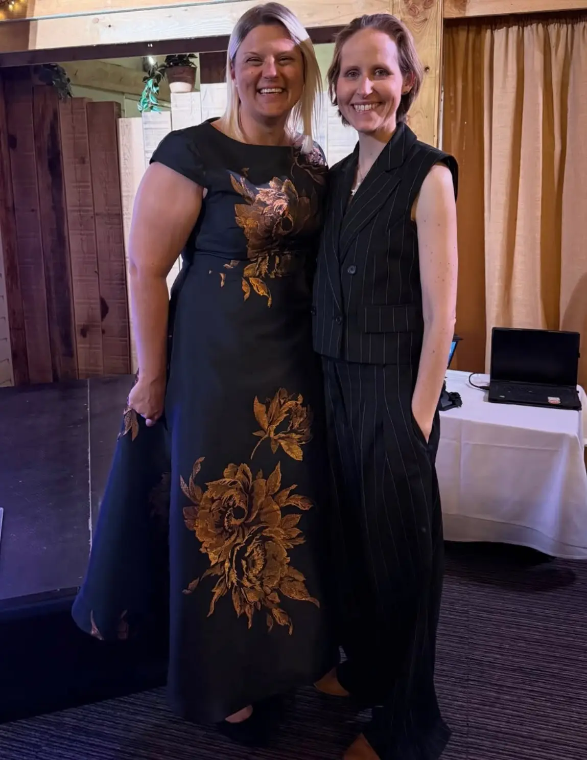 Charlie (right) thanked those who have supported her, Louise and Florence over the last three years (Instagram/@mummy_againstcancer)