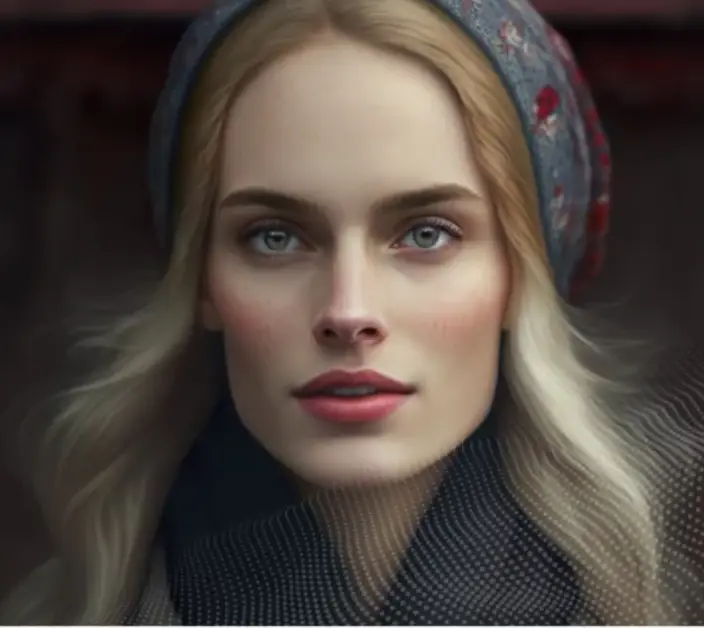 Keep an eye out for this gal down the pub. (Midjourney)