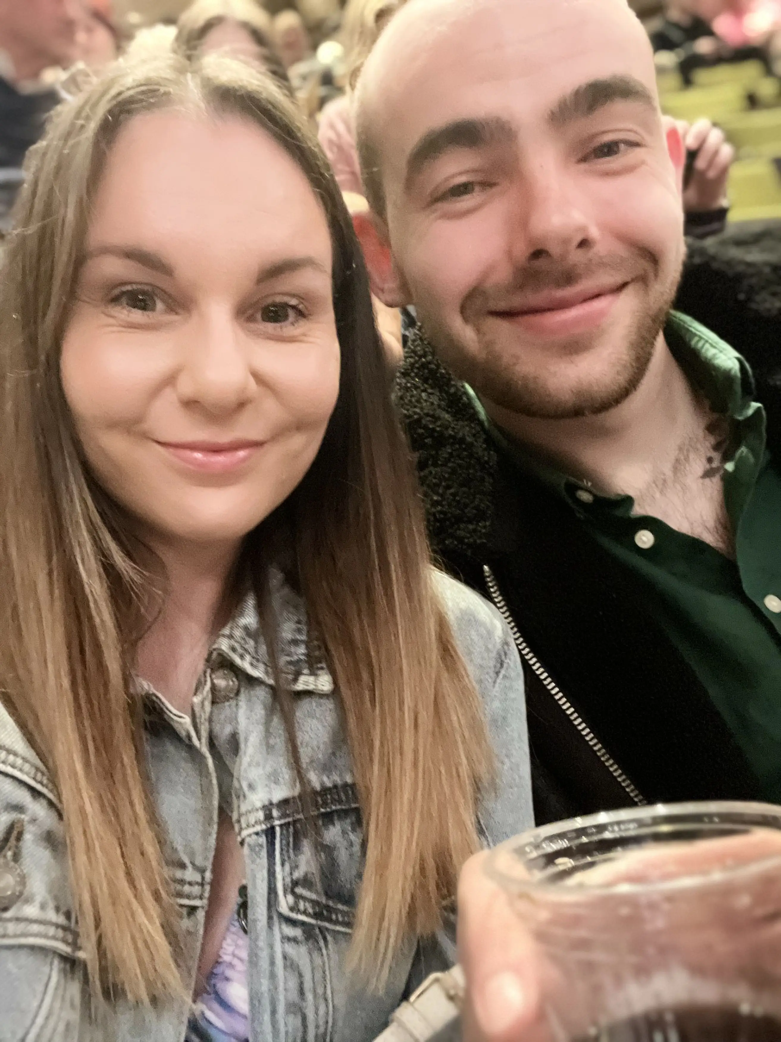 Jess and Josh Gildenhuys found out the sex of their unborn child at a Card Factory till (Kennedy News and Media)