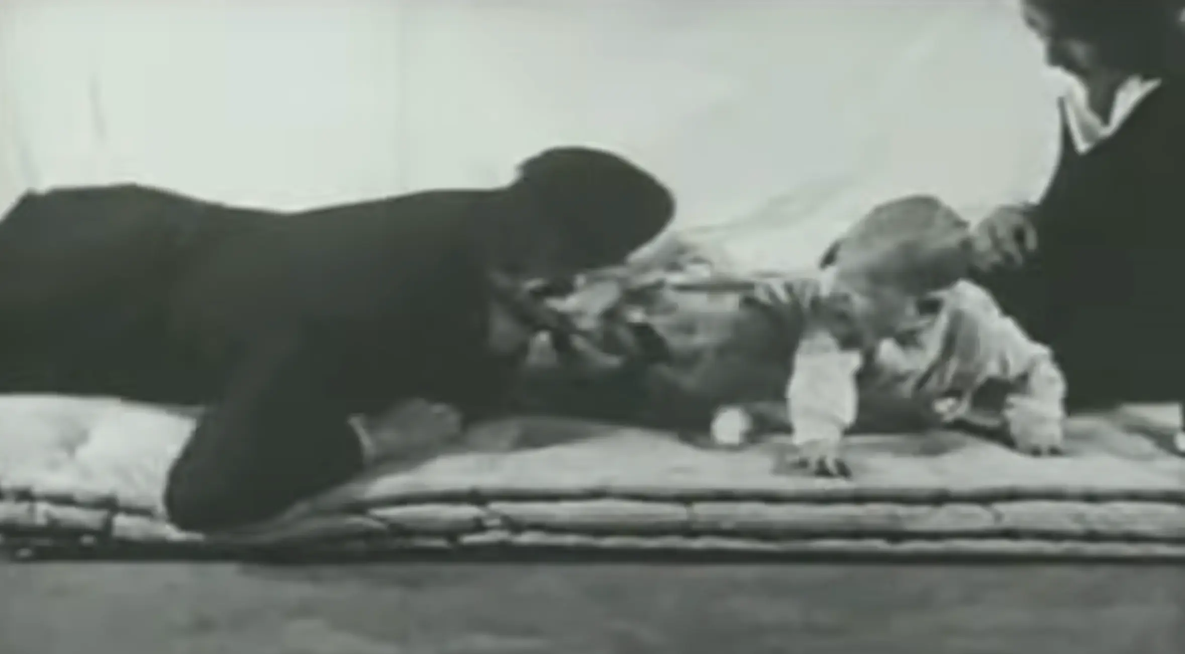 By the end, the mere sight of the white rodent caused the baby to break down into tears (YouTube)