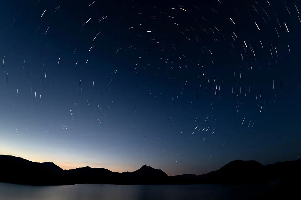 The meteor shower in Spain earlier this year (Samuel de Roman/Anadolu via Getty Images)