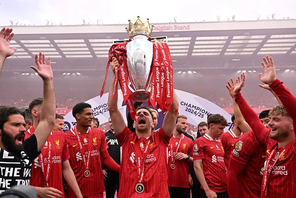 Jota signed for Liverpool in 2020. (Liverpool FC/Liverpool FC via Getty Images)