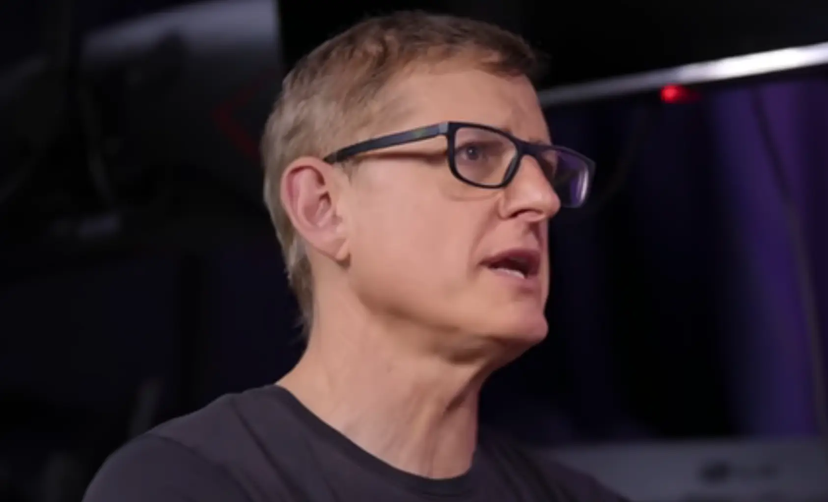 Louis Theroux interviewed Gaines (Netflix)