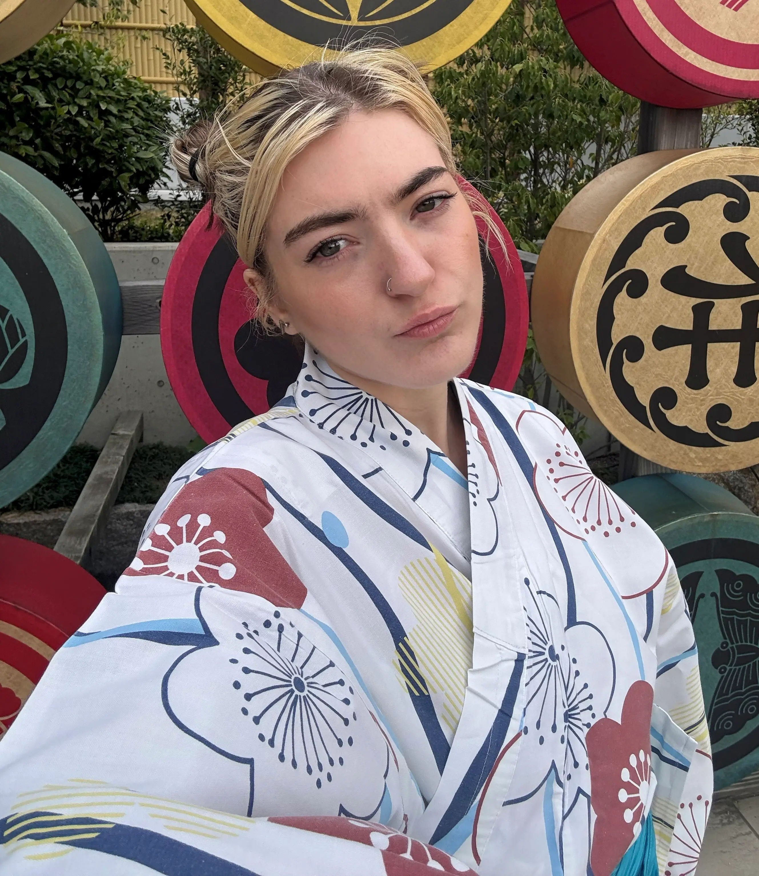 She had hoped her month-long trip to the country would help her get sober (Izabel Rose/SWNS)