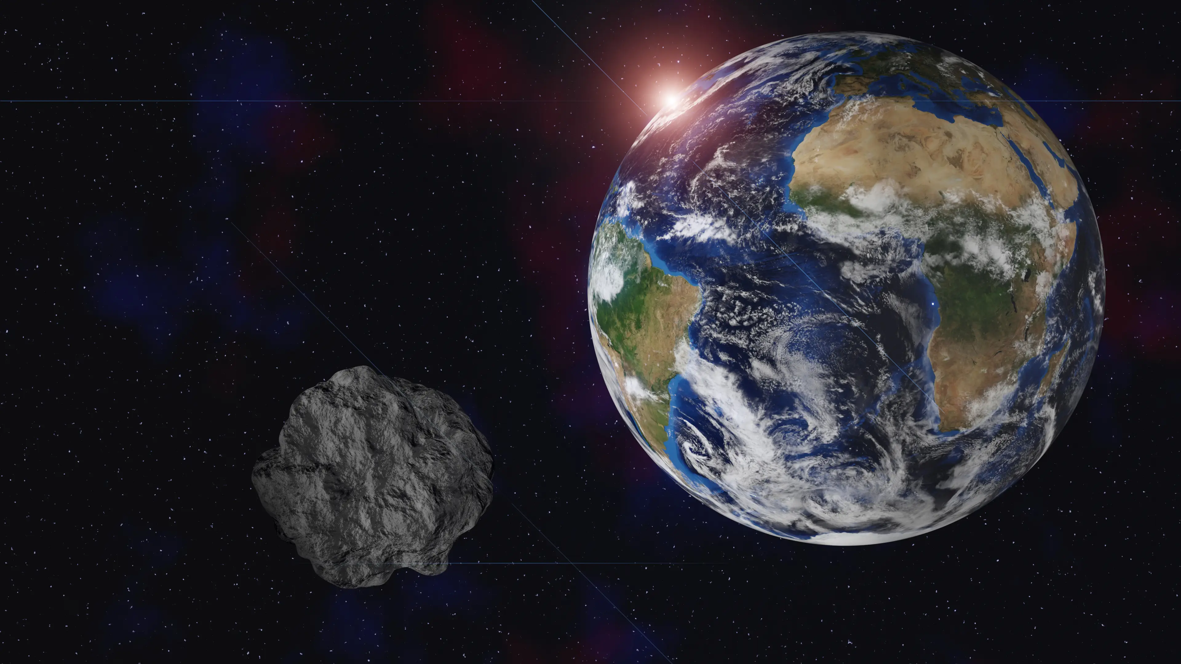 The asteroid is an absolute whopper. (Getty Stock Images/NASA)