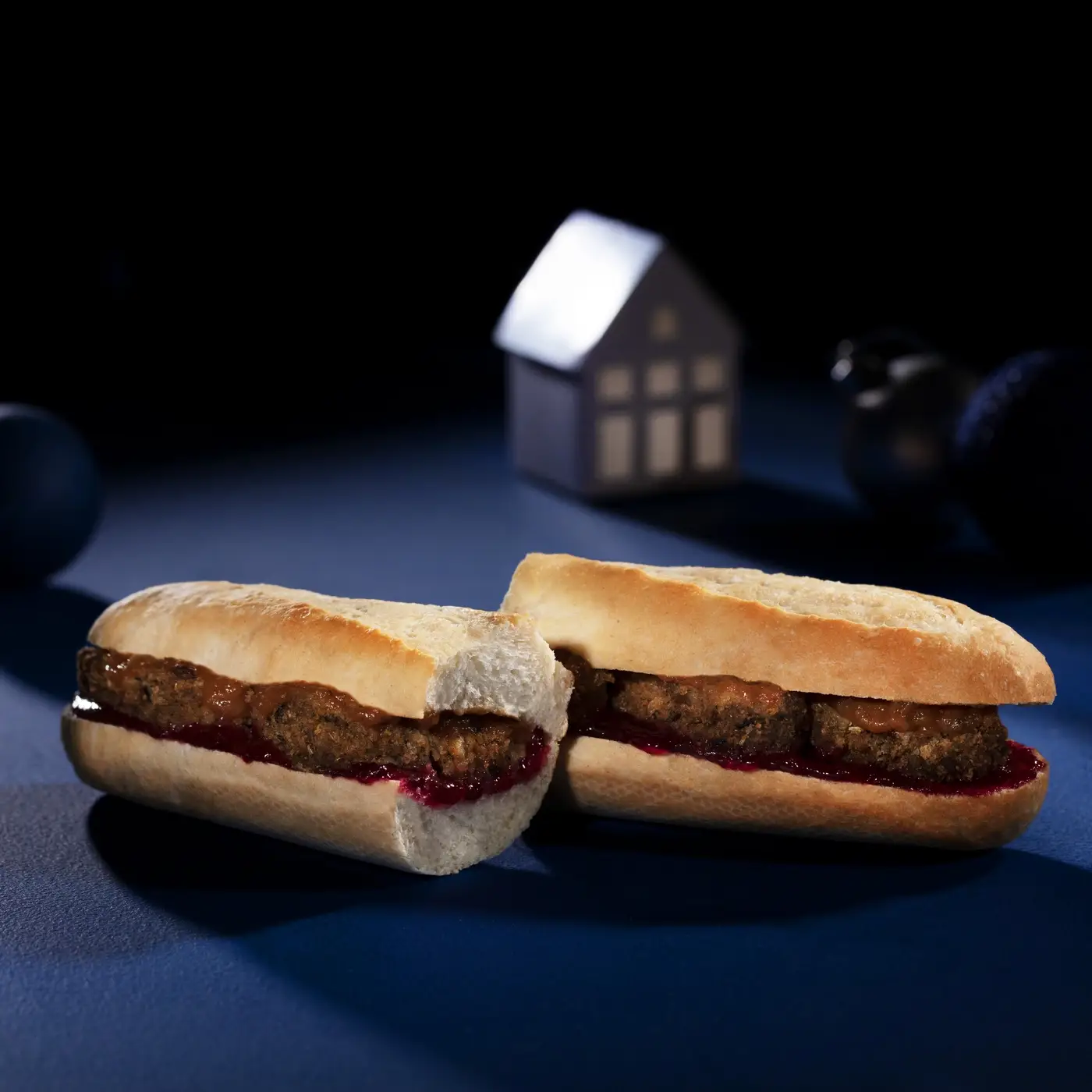 Vegan Turkey-Free & Stuffing Festive Baguette, £3.50.