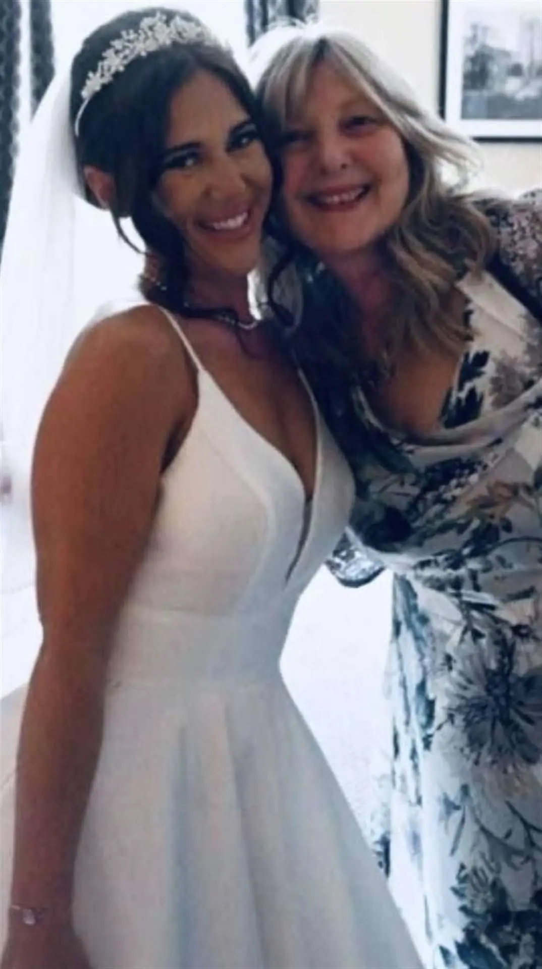 Monk, who proceeded to get married a few hours later, said she and her husband 'don't celebrate their anniversaries' because of the paint attack (Cover Images)