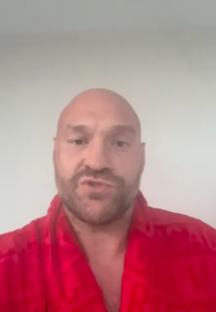 Fury issued the update (Tyson Fury / Instagram)