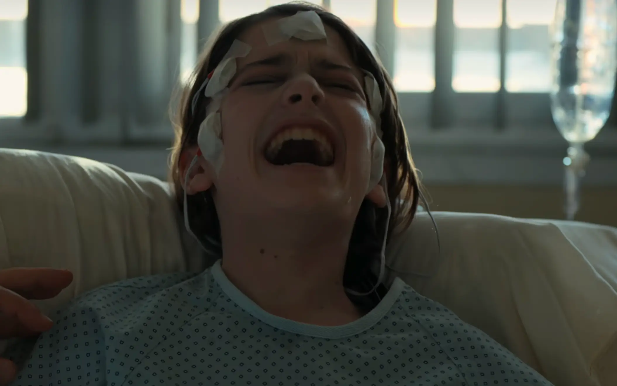 Will is shown to be in agonising pain when the Mind Flayer is hurt (Netflix)