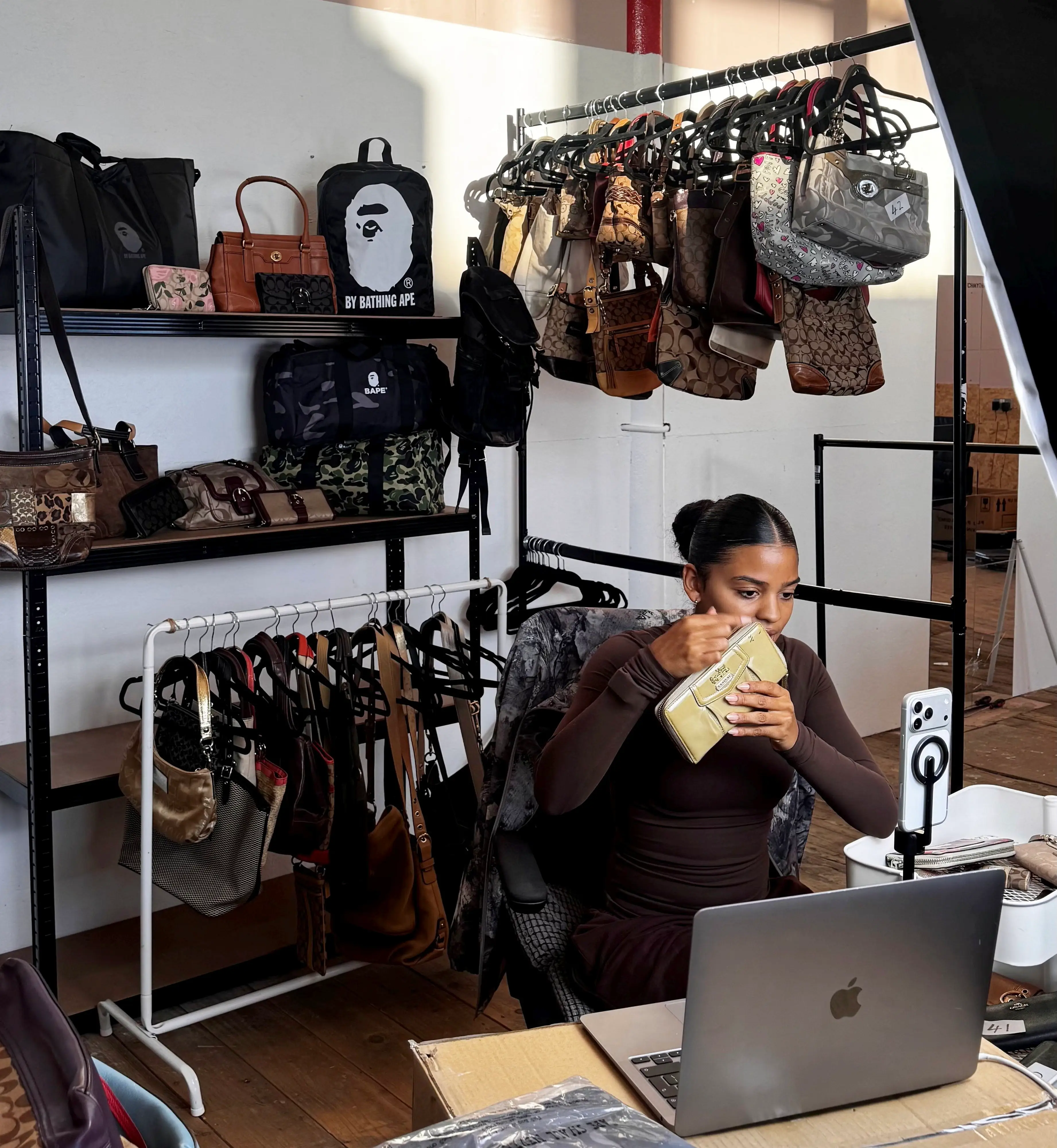 The pair flog designer products on the likes of TikTok (SWNS)