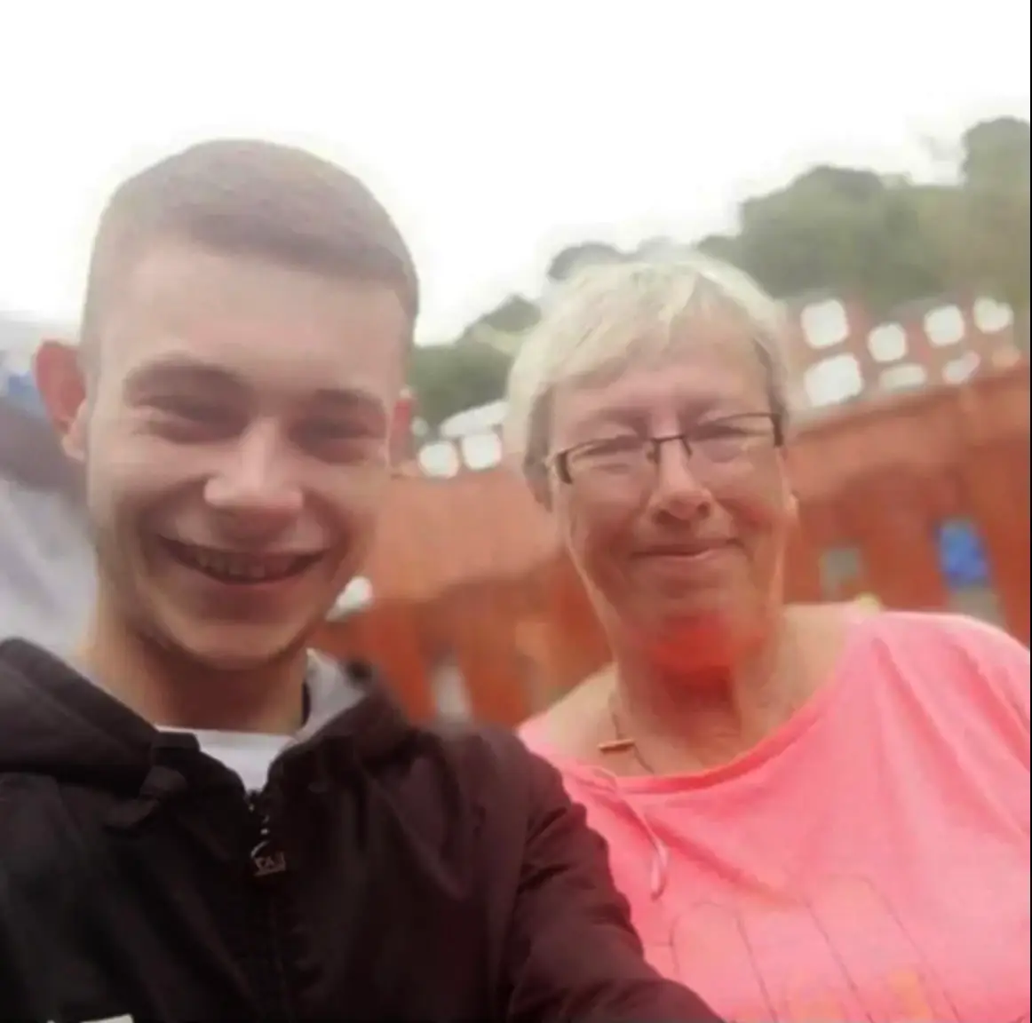 Ashton's grandma Beverly is trying to raise money to pay for his treatment and get him home (Wales News Service)