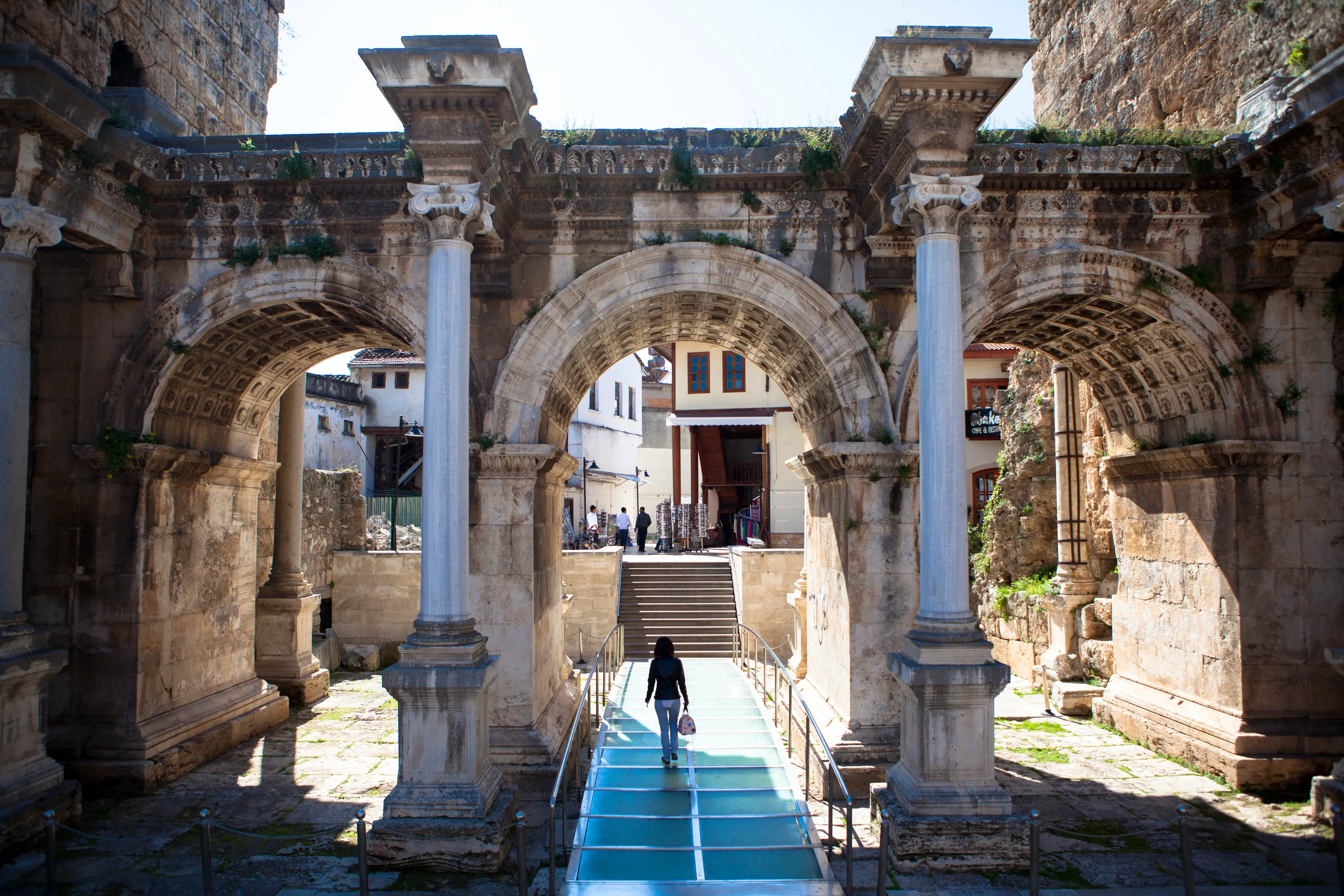 The group were treated to a trip to Antayla, Turkey.