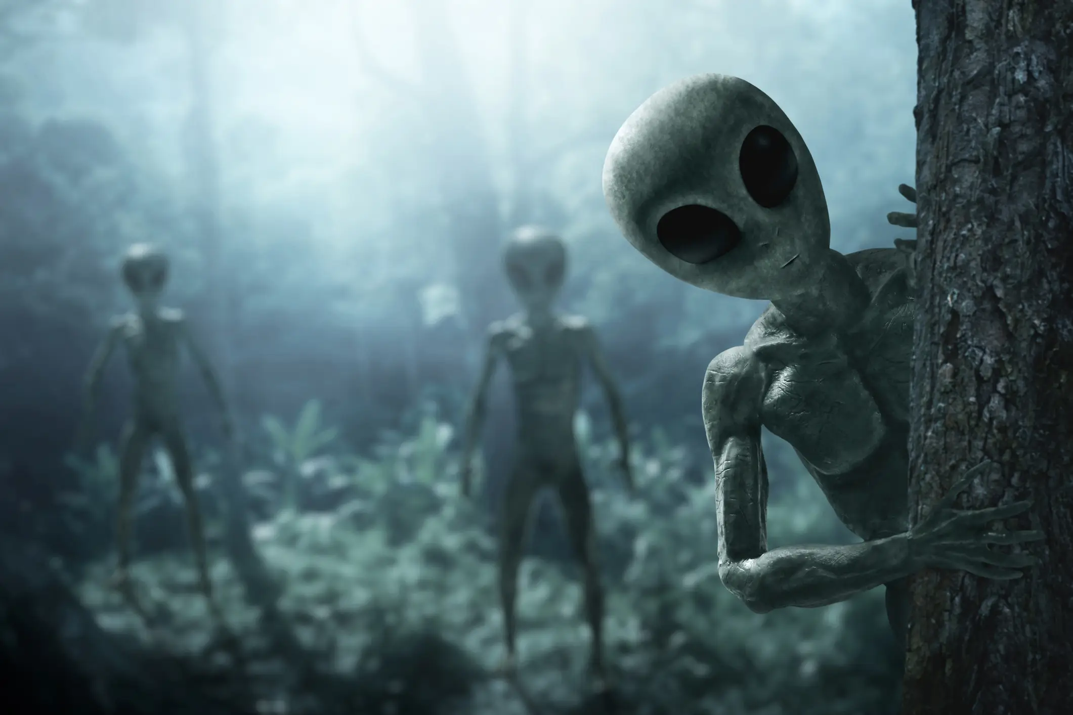 "You can't sit with us" - the aliens, probably (Getty Stock Images)