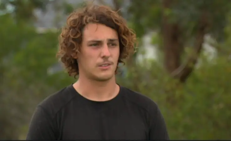 Builder Shaun McKeachie tried to save the pair.