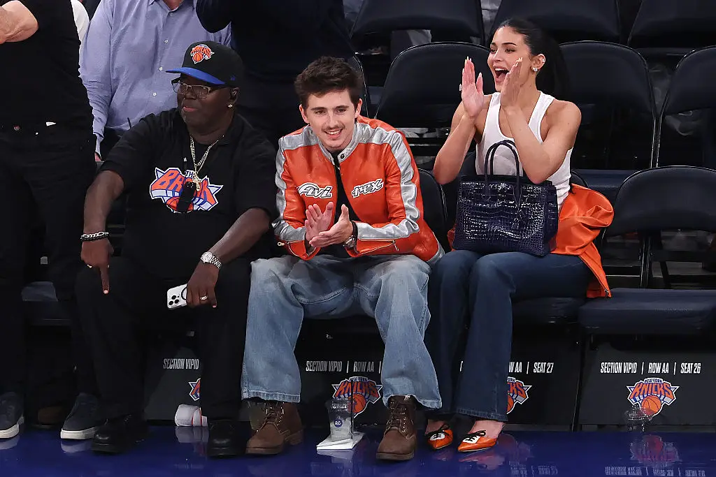 She's now loved up with Chalamet (Dustin Satloff/Getty Images)