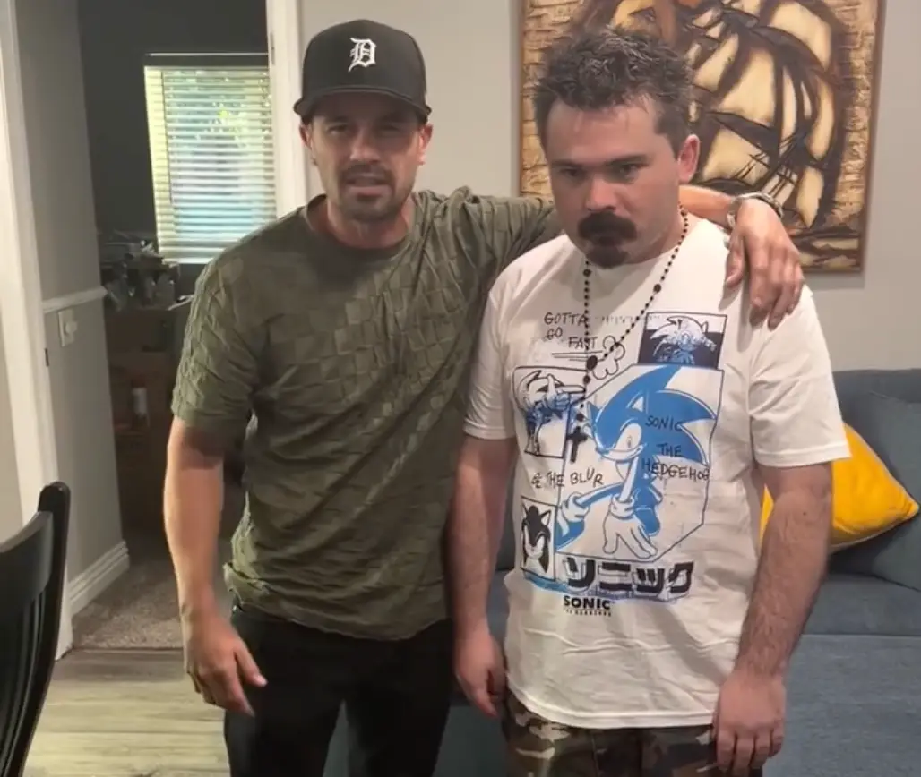 Jake Lloyd alongside Daniel Logan (Instagram)