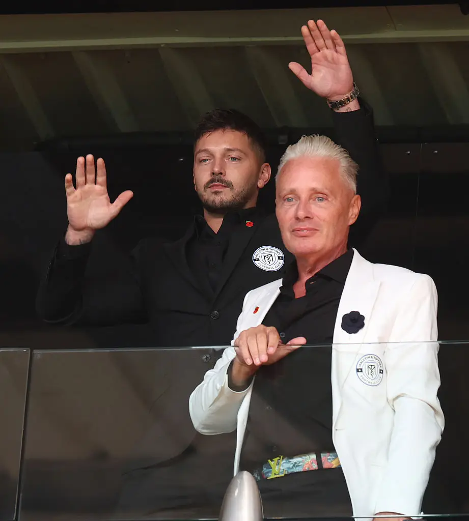 The Scott-Barlow's at an FA cup match earlier this season (Nathan Stirk/Getty Images)