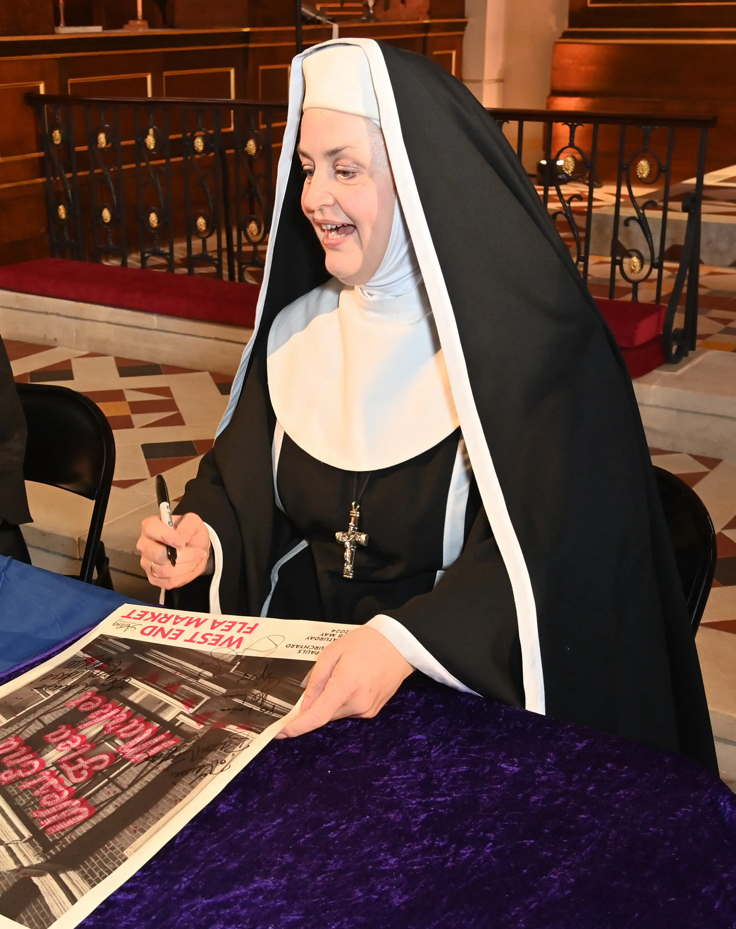 Jones says people coming to see Sister Act keep asking her for Gavin and Stacey spoilers, so she tells them everyone's going to die. (Alan Chapman/Dave Benett/Getty Images)