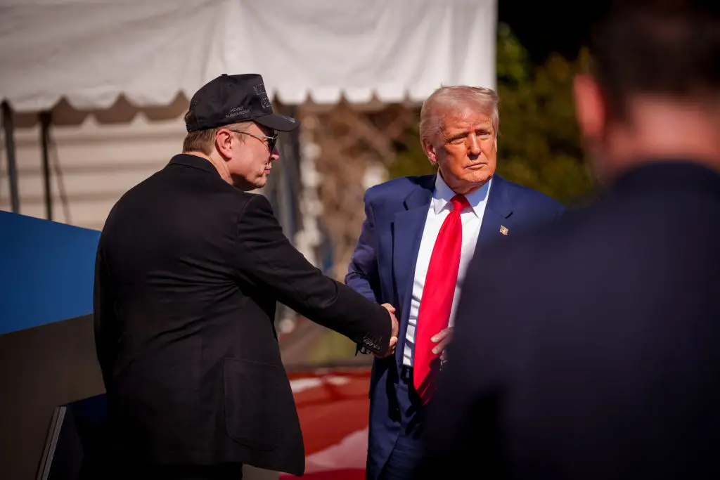 Trump and Musk together (Andrew Harnik/Getty Images)
